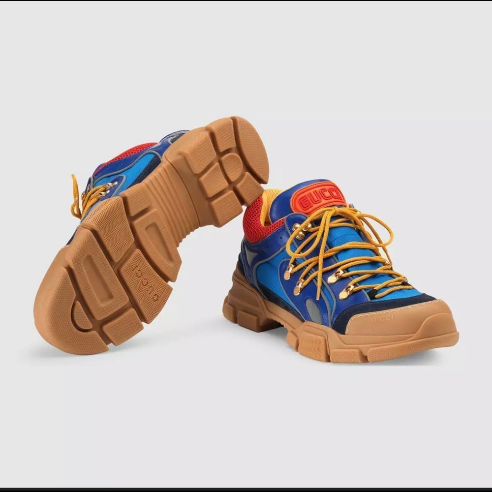 Authentic Gucci men flashtrek sneakers - Picture 4 of 6